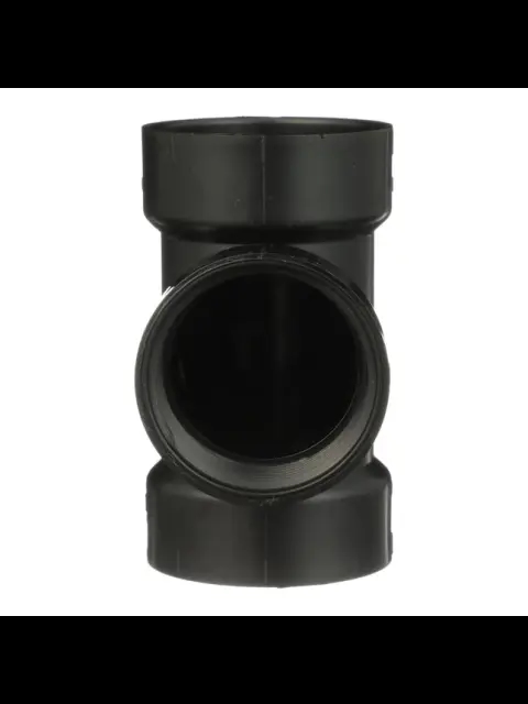2" ABS Flush Cleanout Tee