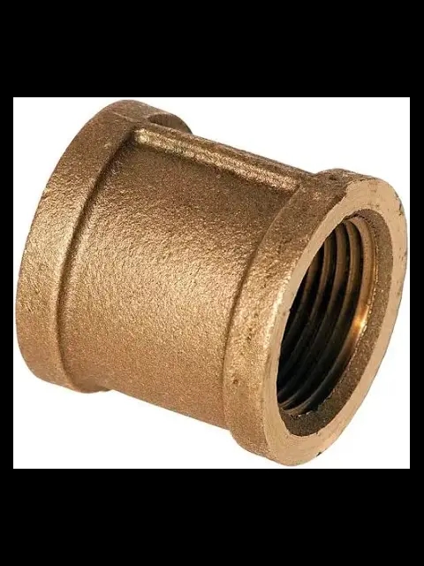 BF B-CP09 2-1/2" BRASS COUPLING