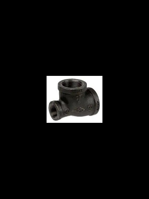2" X 1-1/2" X 1-1/2" Ductile Iron Screwed Reducing Tee