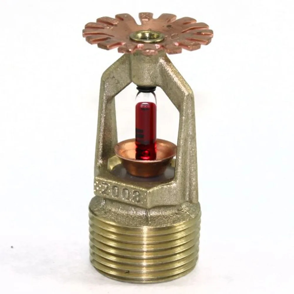 Tyco TY4251 Series TY-B 3/4" 155F 8K Pendent and Standard Response Sprinkler Head in Natural Brass - 575911155