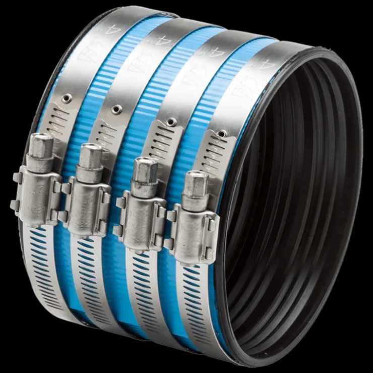 3" Cast Iron Hubless Heavyweight Coupling (Blue Shield)
