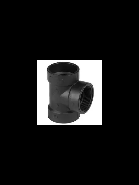 4" ABS Flush Cleanout Tee