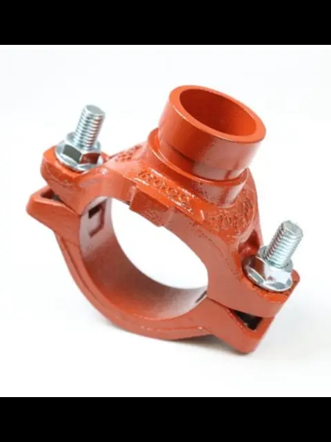 6" X 2-1/2" Grooved Mechanical Tee