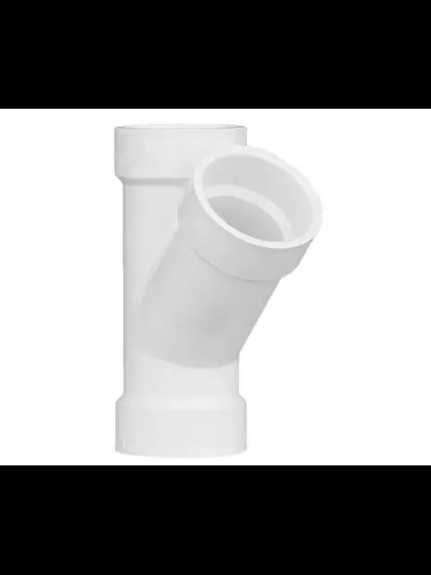 8" PVC DWV WYE (All Hub)