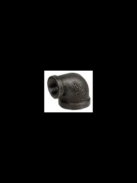 1" X 1/2" Ductile Iron 90 Screwed Elbow