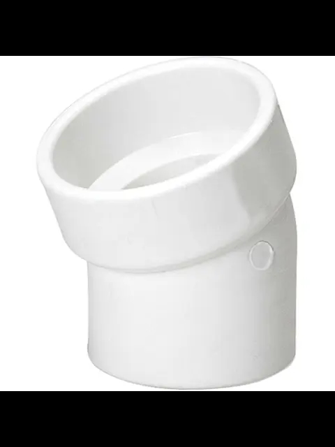 6" PVC DWV 1/16 Bend Street (HxS)