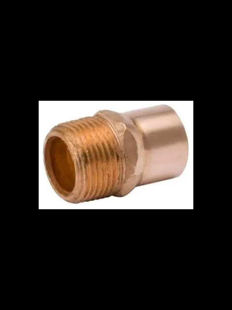 1-1/2" X 1" Copper Male Adapter