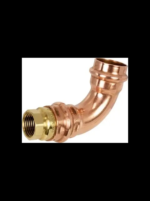 APOLLO 10066569 1'' X 1/2'' COPPER 90 ELBOW 8707-3-R PRESS X FEMALE