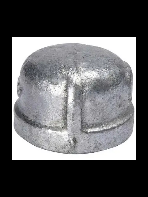 1-1/4" Galvanized Malleable Cap