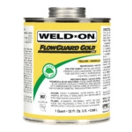 IPS 11027 1 Pint FlowGuard Gold« CPVC Yellow Cement Medium-Bodied Fast-Setting