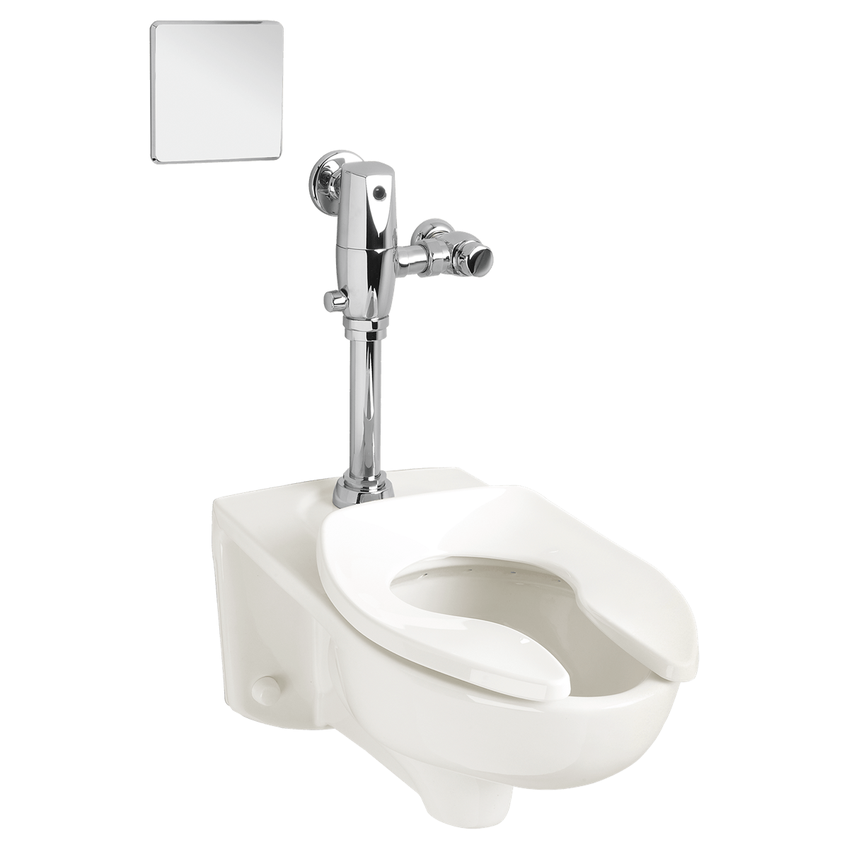 Afwall« Millennium« 1.0 - 1.6 gpf Wall-Hung EverClean« Bowl Less Seat