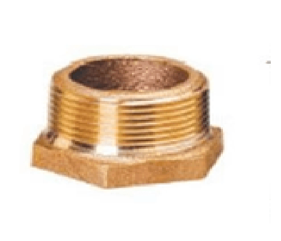 1-1/4" X 3/4" Brass Bushing