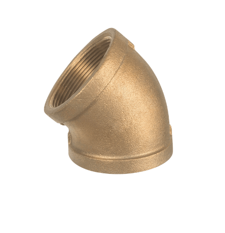 1/2" Brass Elbow 45