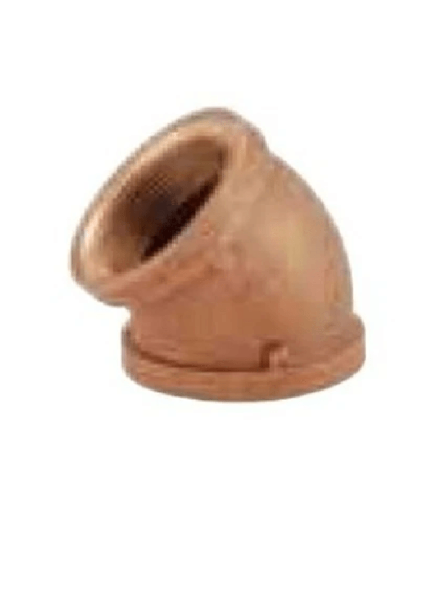 1-1/2" Brass Elbow 45