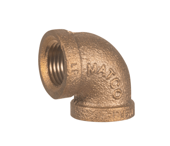 1-1/4" Brass Elbow 90