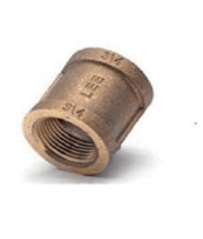2" X 3/4" Brass Reducing Coupling