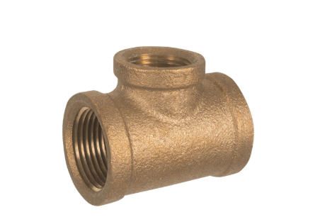 3/4" Brass Tee