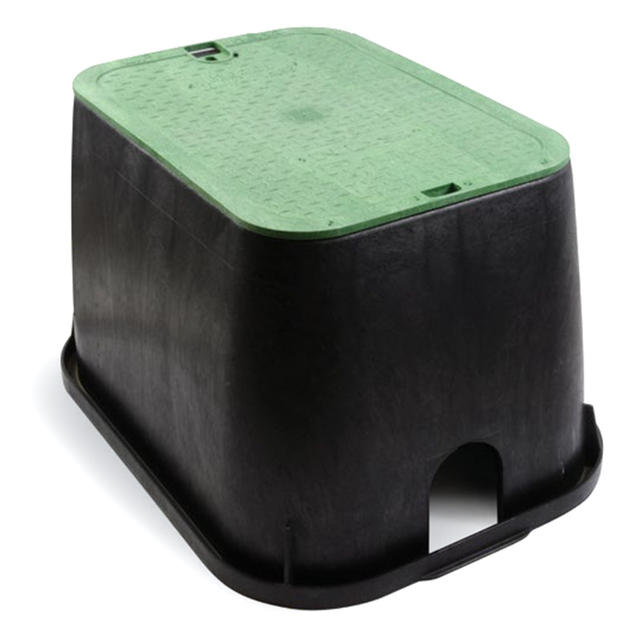 14" X 19" Rectangular Standard Series Valve Box and Cover 12" Height Sand Box Sand ICV Cover