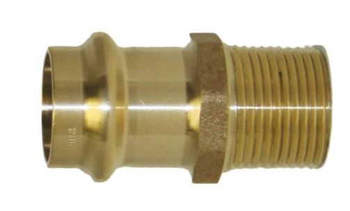 3/4" Copper Press Male Adapter Press X Male