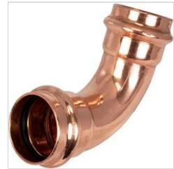 3/4" X 1/2" Copper Press 90 Elbow Press X Press