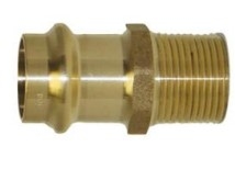 2" Copper Press Male Adapter Press X Male