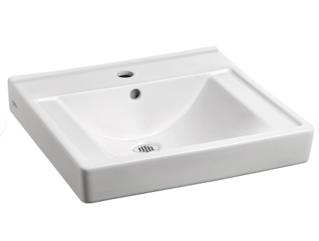 Decorum« Wall-Hung EverClean« Sink With Center Hole Only