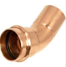 3/4" Copper Press Street 45 Elbow FTG X Press
