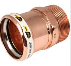 2-1/2" Copper Press Male Adapter Press X Male
