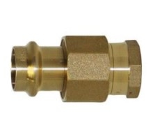 3/4" Copper Press Union Press X Female