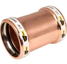 3" Copper Press Repair Coupling No Stop Press X Press