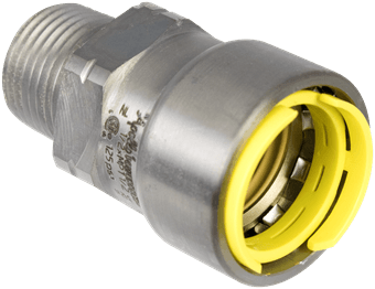 1/2" Carbon Steel Adapter 404G Gas Press X Male