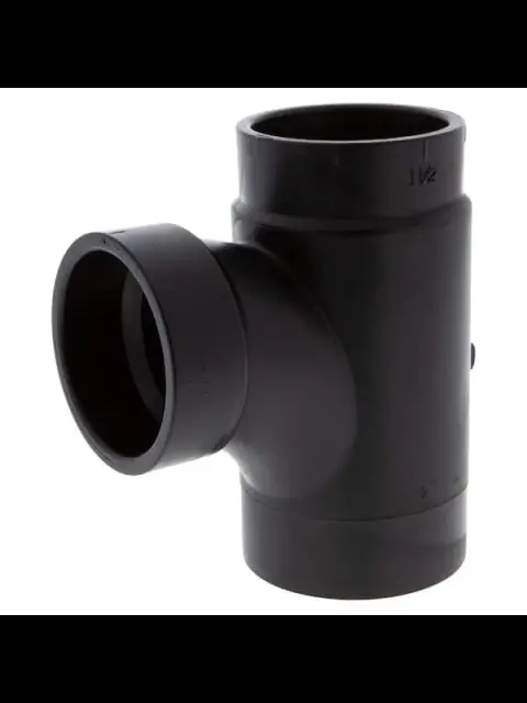 2" X 1-1/2" X 1-1/2" ABS Street Reducing Sanitary Tee