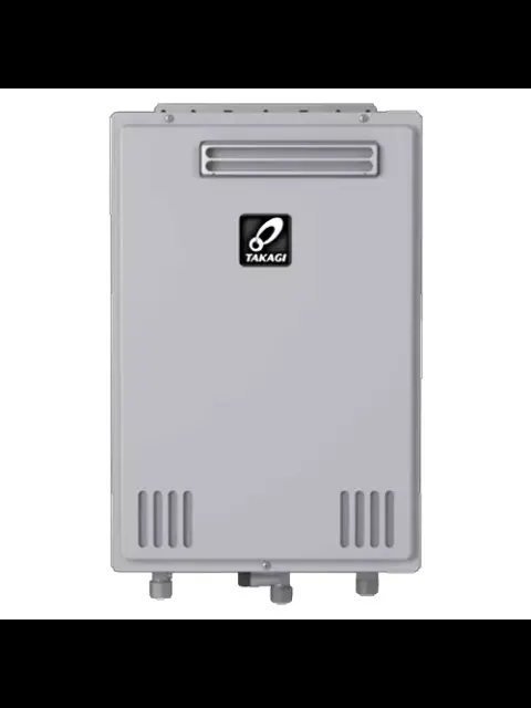 Takagi TK-510U-E-200 199 000 BTU Natural Gas/Liquid Propane Outdoor Non-Condensing Ultra-Low NOx Tankless Water Heater (10 GPM)