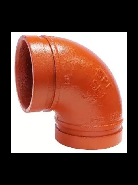2" Short Grooved 90 Elbow
