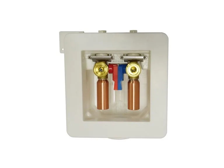 LSP OBOS-112-RK Washing Machine One Stop Box W/Water Hammer Arresters 1/2" MALE CPVC W/HA X 3/4" GHT ROUGH-IN KIT