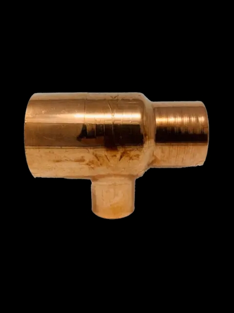 2" X 1-1/4" X 3/4" Copper Reducing Tee