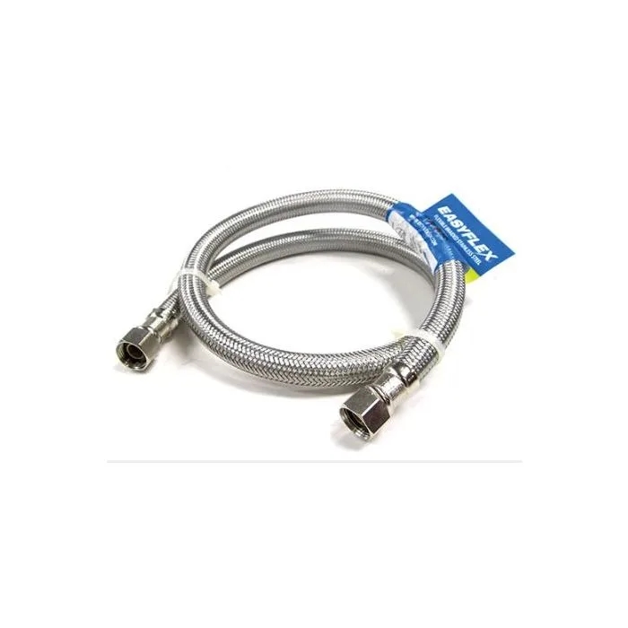 Easyflex EF-FC-38C38C-24 3/8" COMP X 3/8" COMP X 24" Stainless Steel Faucet Connector