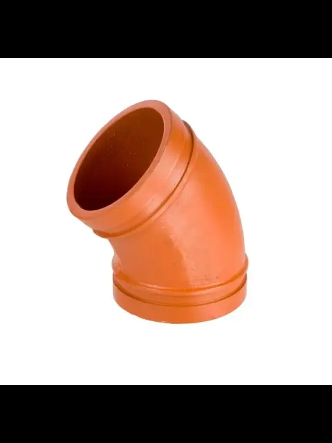 4" Grooved 45 Elbow