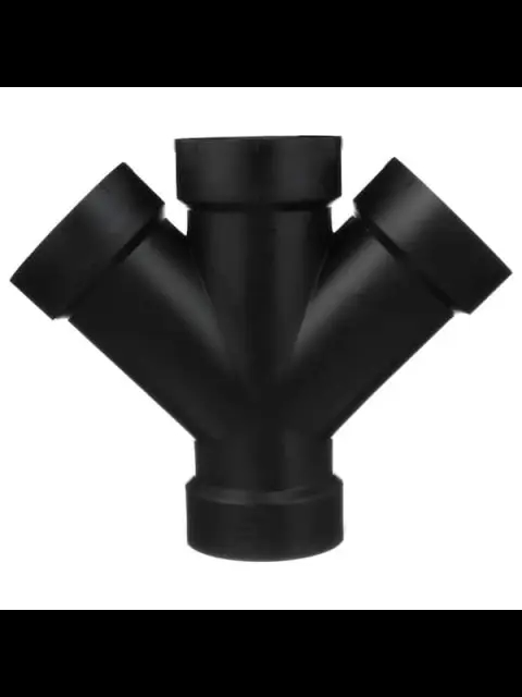 1-1/2" ABS Double Wye
