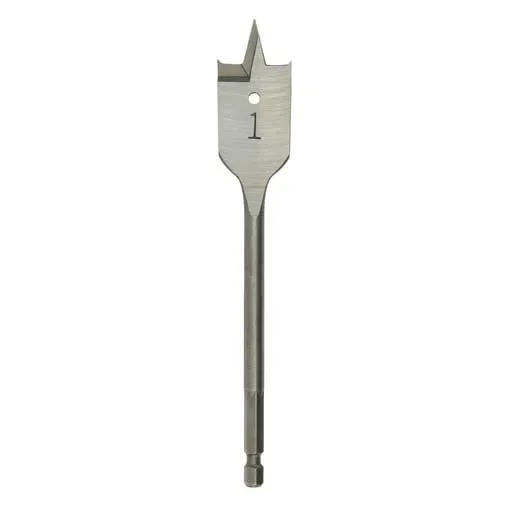 1/2" Flat Boring Bit