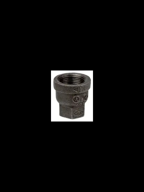 1" X 1/2" Ductile Iron Screwed Reducing Coupling