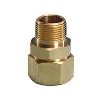 1/2" TP X NPT AutoFlare Straight Male Adapter