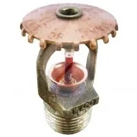 Tyco TY323 1/2" 286F 5.6K Pendent Sprinkler and Quick Response Sprinkler Head in White - 773714286