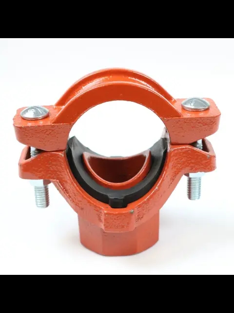 4" X 1-1/4" Grooved Mechanical Tee