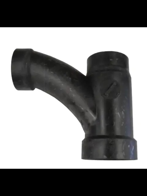 2" X 1-1/2" X 1-1/2" ABS Combination Wye & 1/8 Bend (One-Piece)