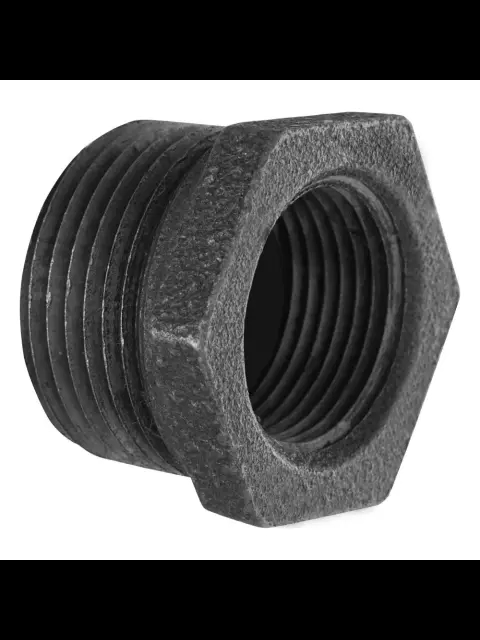 3-1/2"X 3" Black Malleable Bushing