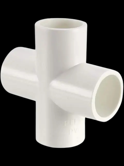 1-1/2" PVC Cross Schedule 40