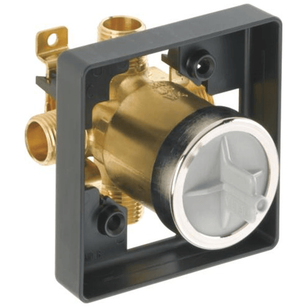 Delta R1000-UNBX MultiChoice Rough-In Valve Body Only W/ 1/2" Universal Inlets/Outlets
