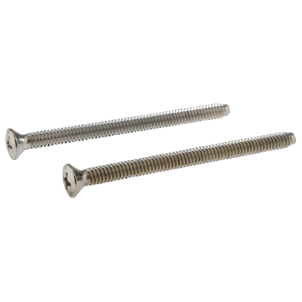 Delta RP196 Chrome Escutcheon Screw (Pack of 2)