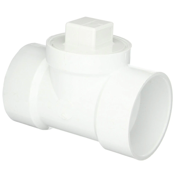 1-1-2-PVC-DWV-FLUSH-C-O-TEE-H-x-H-x-F